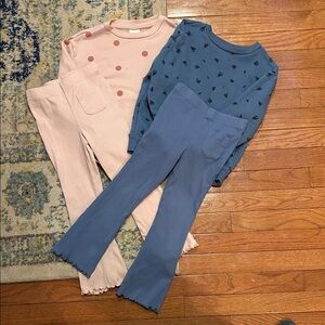 Kids play wear sets with Flare Pants